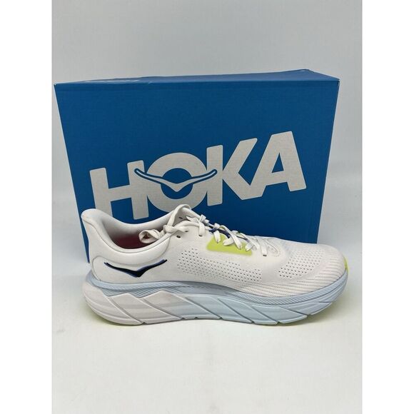 Hoka One One Arahi 7 Blanc De Blanc Virtual Blu Size 10 New *READ* - Picture 4 of 7